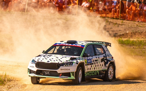 Estland-Rallye: Škoda-Fahrer Robert Virves feiert seinen ersten WRC2-Sieg auf heimischem Boden - Foto: presseportal.de