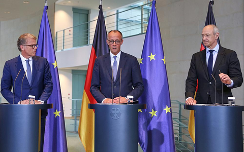 Empfang Vertreter der Unternehmensinitiative Made for Germany durch BK Merz am 21.07.2025 - Foto: über dts Nachrichtenagentur