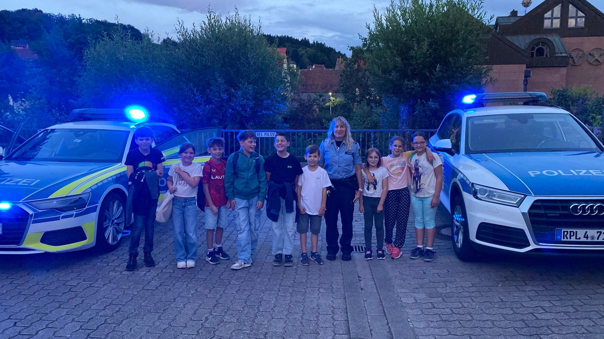 POL-PILEK: Frühe Nachwuchsgewinnung bei der Polizei Lauterecken - Foto: presseportal.de