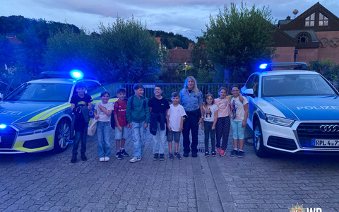POL-PILEK: Frühe Nachwuchsgewinnung bei der Polizei Lauterecken - Foto: presseportal.de