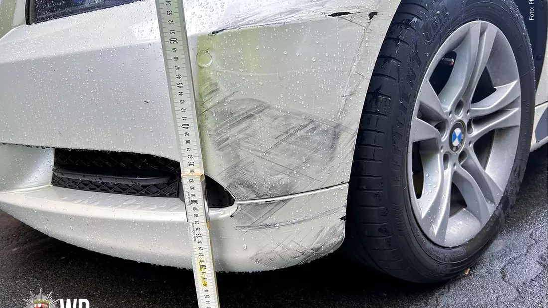 POL-PDKL: Wer hat den BMW gerammt? - Bild: presseportal.de