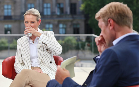 Alice Weidel und Markus Preiß am 20.07.2025 - Foto: über dts Nachrichtenagentur
