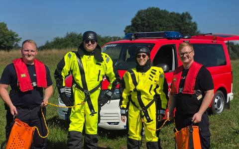 FW Celle: Neue Wasserrettungseinheiten bei der Feuerwehr Celle über an der Aller - Foto: presseportal.de FW Celle: Neue Wasserrettungseinheiten bei der Feuerwehr Celle über an der Aller - Foto: presseportal.de