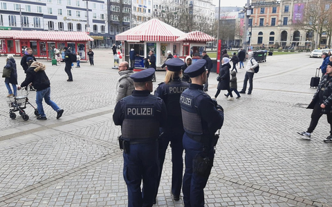 BPOL-HB: Bundespolizeilicher Schwerpunkteinsatz zur Gewaltprävention am Bremer Hbf. - Foto: presseportal.de