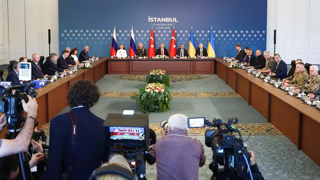 In Istanbul (Türkei) soll es am Mittwoch eine neue Verhandlungsrunde zwischen Russland und der Ukraine geben. (Archivbild) - Bild: Alexander Ryumin/TASS via ZUMA Press/dpa