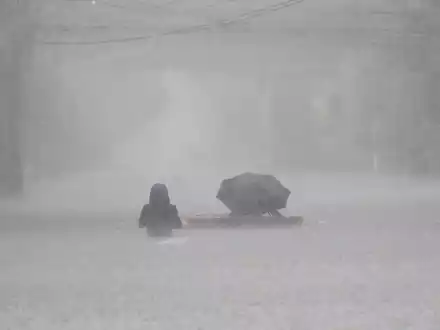 Sturm «Wipha» hatte in weiten Teilen der Philippinen für Überschwemmungen gesorgt. - Foto: Aaron Favila/AP/dpa