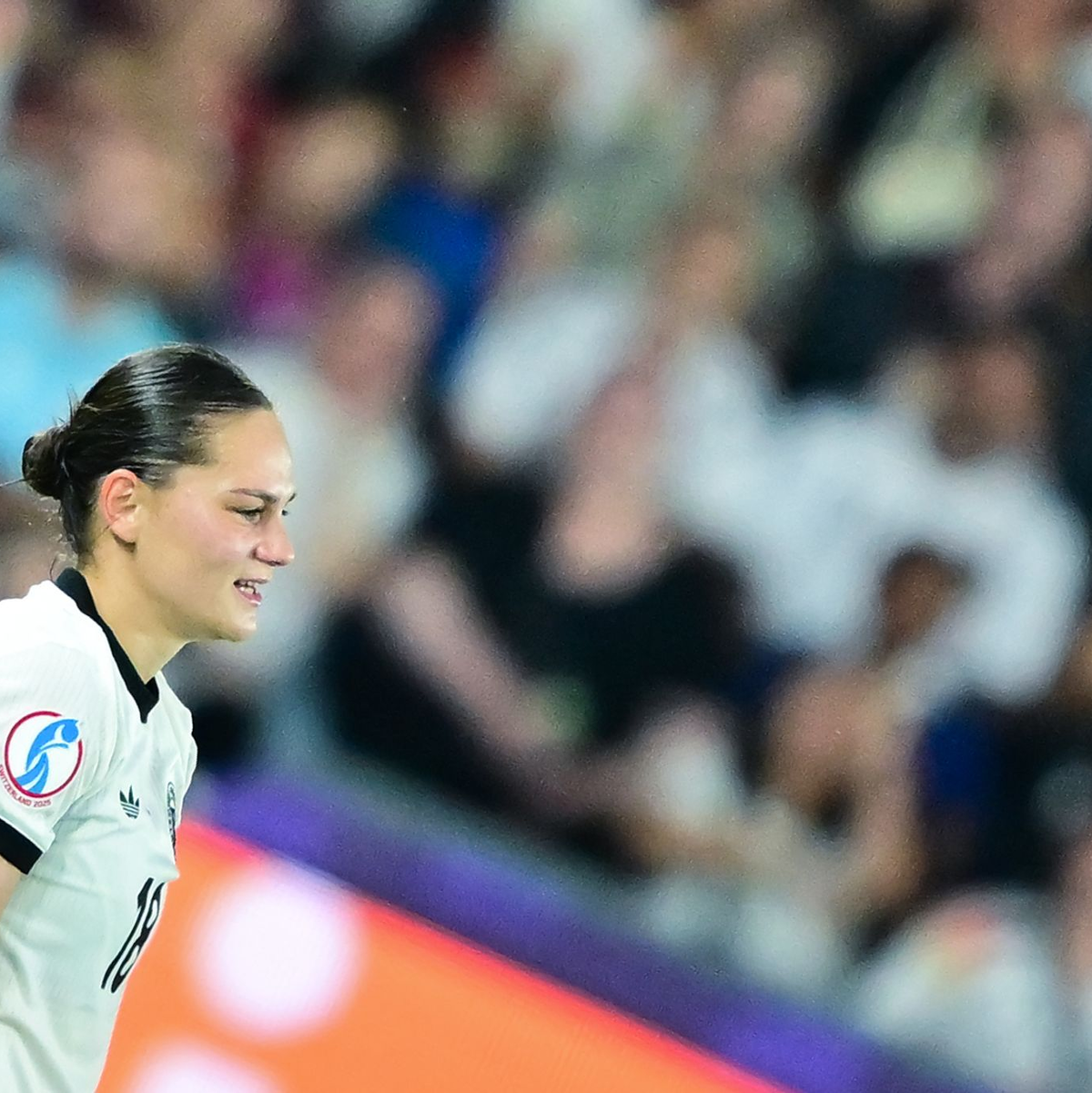 Die neue Mittelstürmerin Giovanna Hoffmann. - Foto: Sebastian Christoph Gollnow/dpa