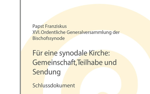 Schlussdokument der Weltsynode als Broschüre erschienen - Foto: presseportal.de