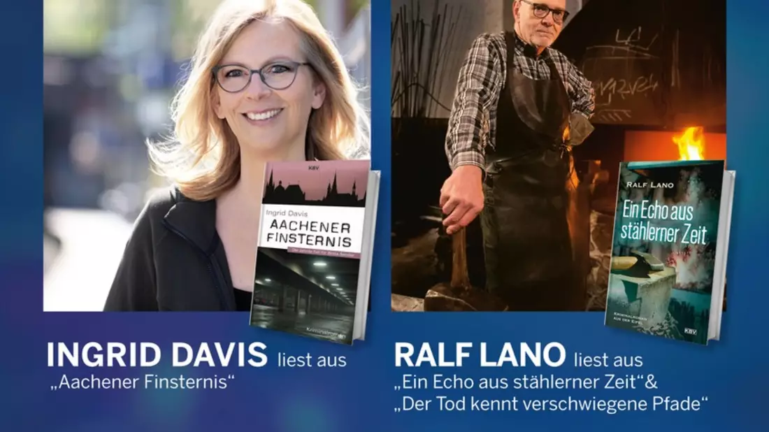POL-AC: Die Aachener Polizei lädt ein: Krimilesung mit Ingrid Davis und Ralf Lano für den guten Zweck - Bild: presseportal.de