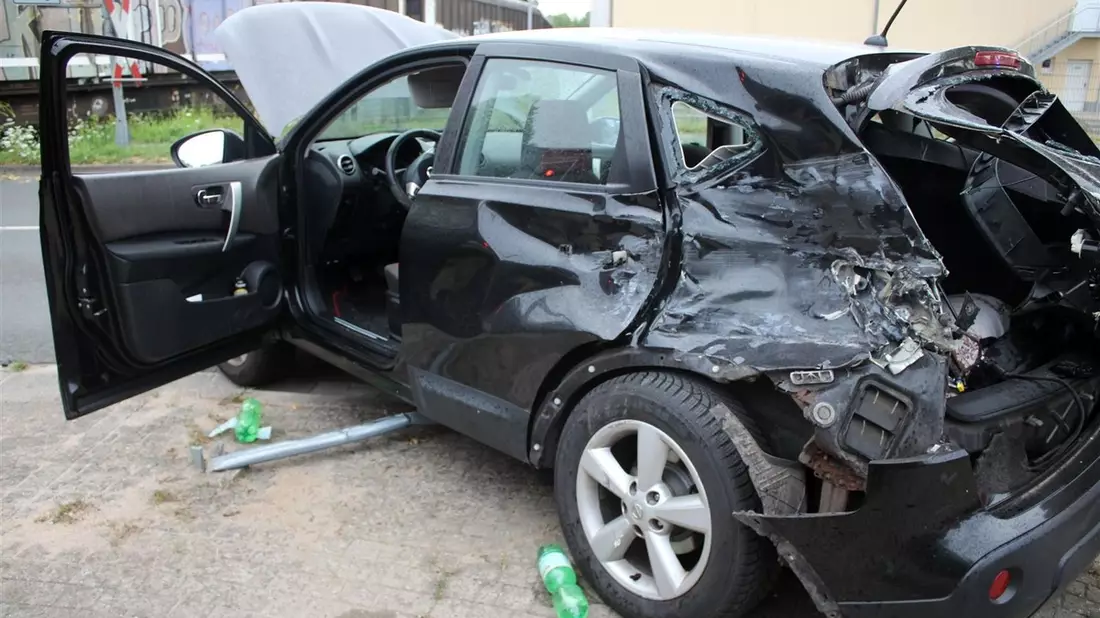 POL-MI: Zusammenstoß zwischen Auto und Bahn - Bild: presseportal.de
