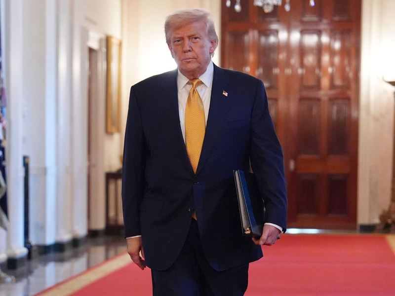 US-Präsident Donald Trump will einen Rückzug der USA aus der UN-Kulturorganisation Unesco (Archivbild). - Foto: Evan Vucci/AP/dpa