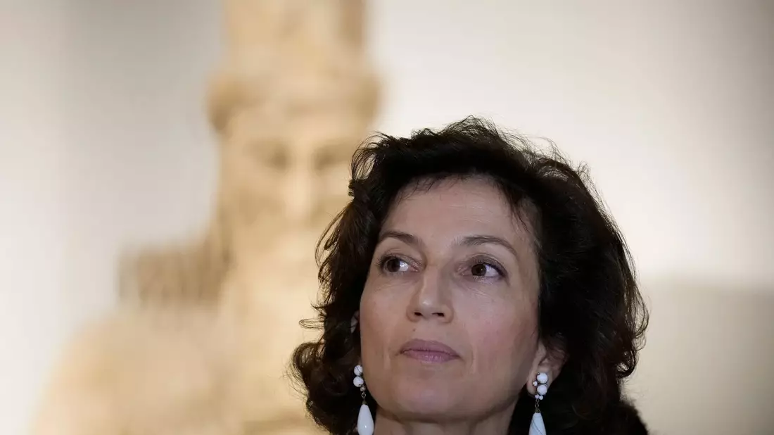 Unesco-Generaldirektorin Audrey Azoulay bedauert den Rückzug der USA aus der UN-Kulturorganisation. (Archivbild) - Bild: Hadi Mizban/AP/dpa