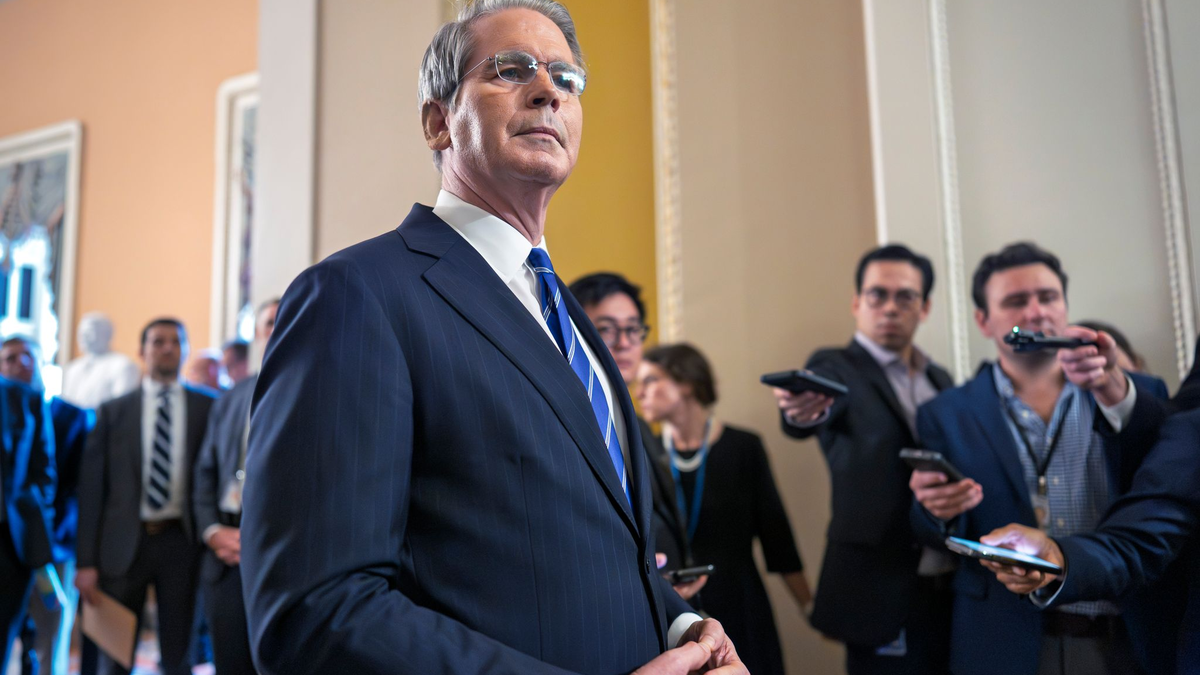 US-Finanzminister Scott Bessent trifft sich nächste Woche mit seinem chinesischen Amtskollegen in Stockholm. (Archivbild) - Foto: J. Scott Applewhite/AP/dpa