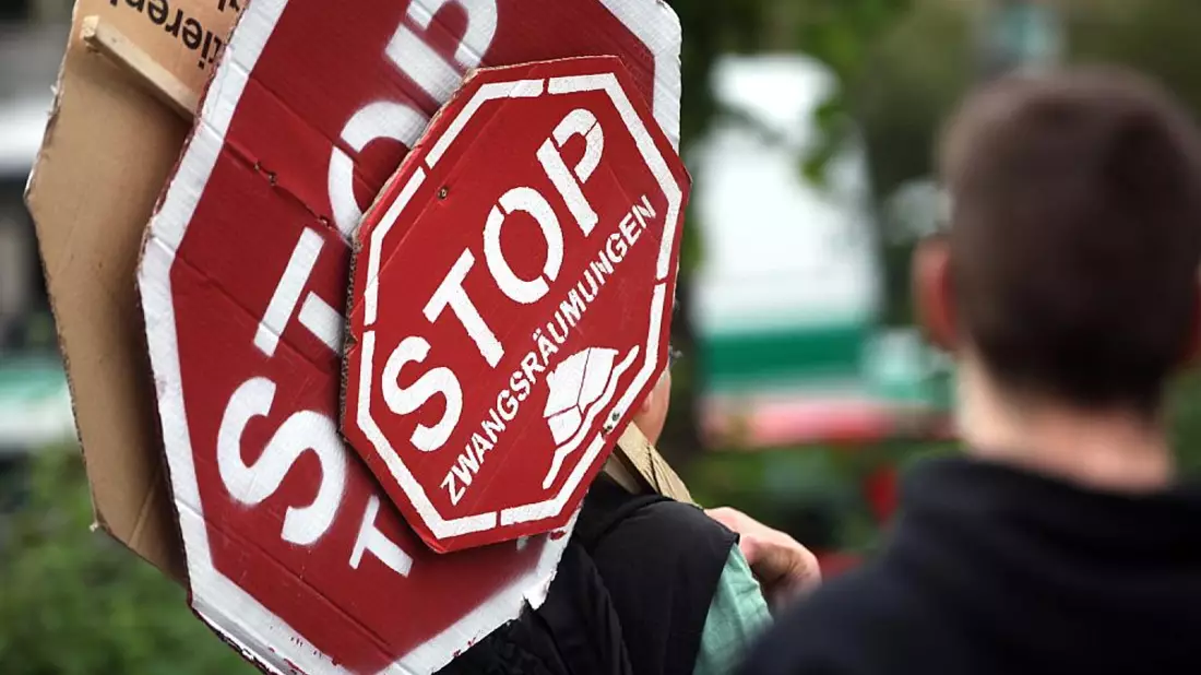 Protest gegen Zwangsräumungen (Archiv) - Bild: über dts Nachrichtenagentur