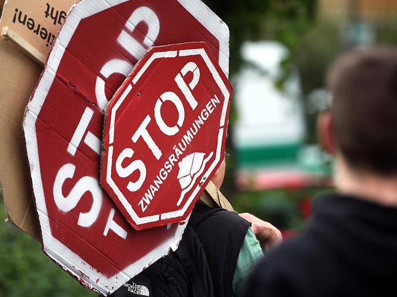Protest gegen Zwangsräumungen (Archiv) - Foto: über dts Nachrichtenagentur