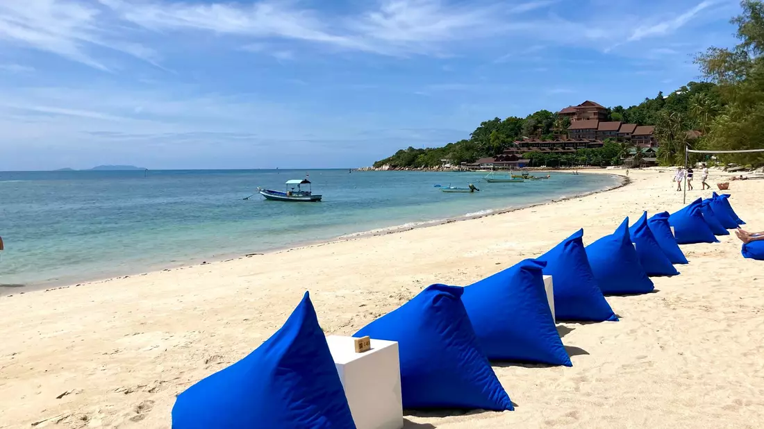 Mit herrlichen Stränden lockt Koh Phangan Touristen aus aller Welt. (Archivbild) - Bild: Carola Frentzen/dpa