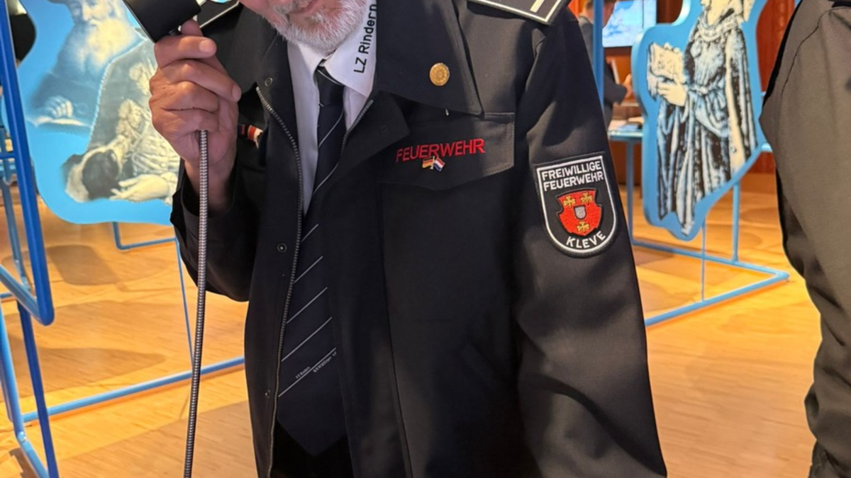 FW-KLE: Löschzug Rindern als Teil gelebter Europapraxis im neuen LVR-Niederrheinmuseum Wesel - Foto: presseportal.de