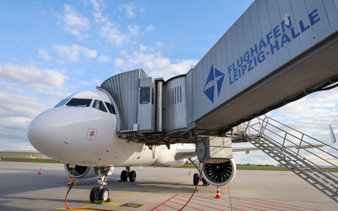 Der Flughafen Leipzig/Halle ist aus Pilotensicht besonders sicher.  - Foto: Jan Woitas/dpa