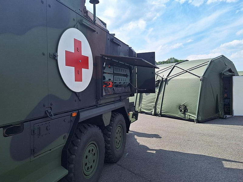 Sanitätsfahrzeug der Bundeswehr (Archiv) - Foto: über dts Nachrichtenagentur