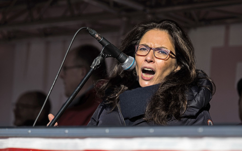 DGB-Chefin Jasmin Fahimi warnt vor einem Ende des Acht-Stunden-Tags. (Archivbild) - Foto: Hannes P. Albert/dpa