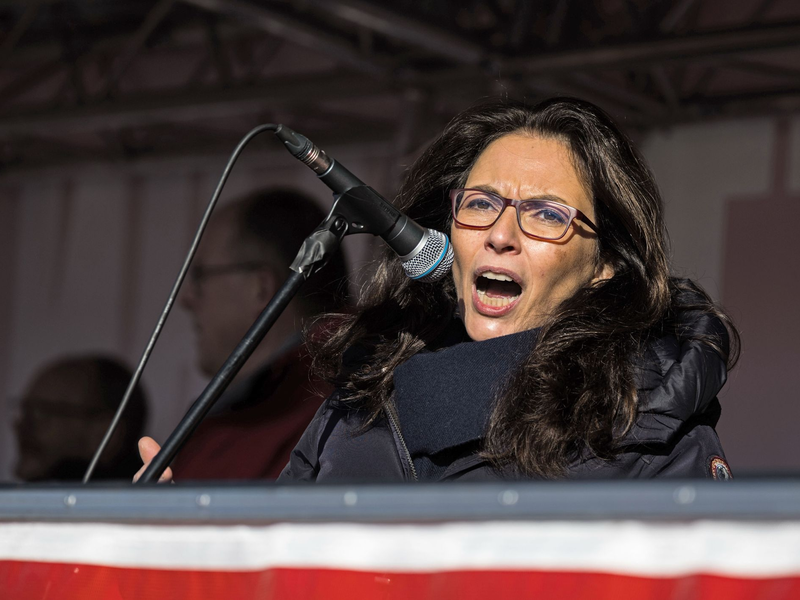 DGB-Chefin Jasmin Fahimi warnt vor einem Ende des Acht-Stunden-Tags. (Archivbild) - Foto: Hannes P. Albert/dpa