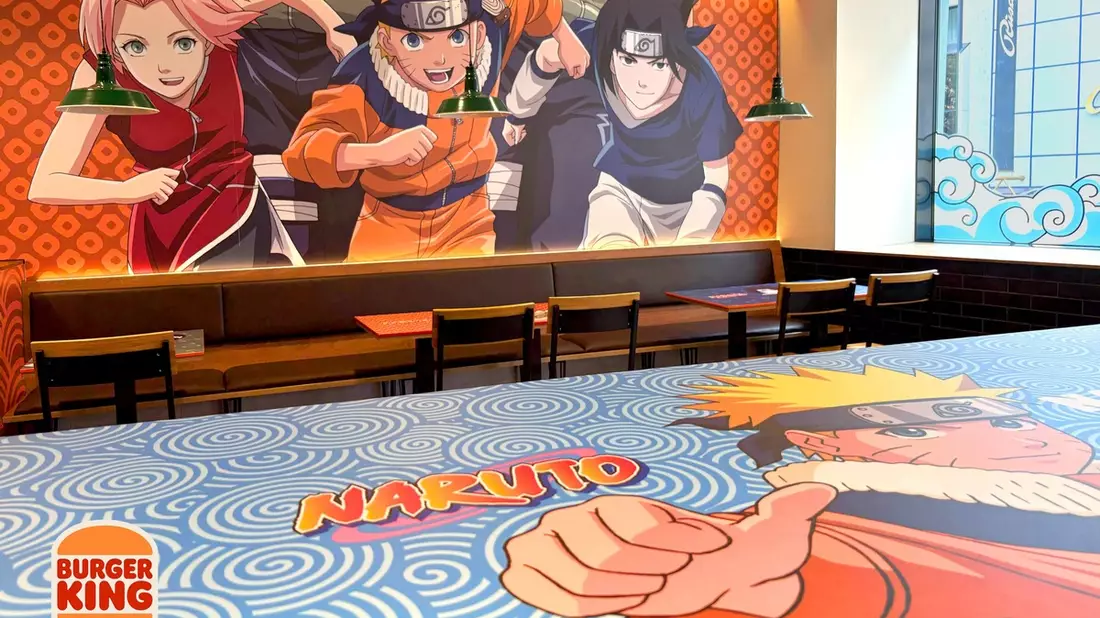 NARUTO meets Whopper®: Burger King® Deutschland im Anime-Fieber / Anime-Fangemeinde freut sich auf exklusive Produkte und Sammlerstücke - Bild: presseportal.de