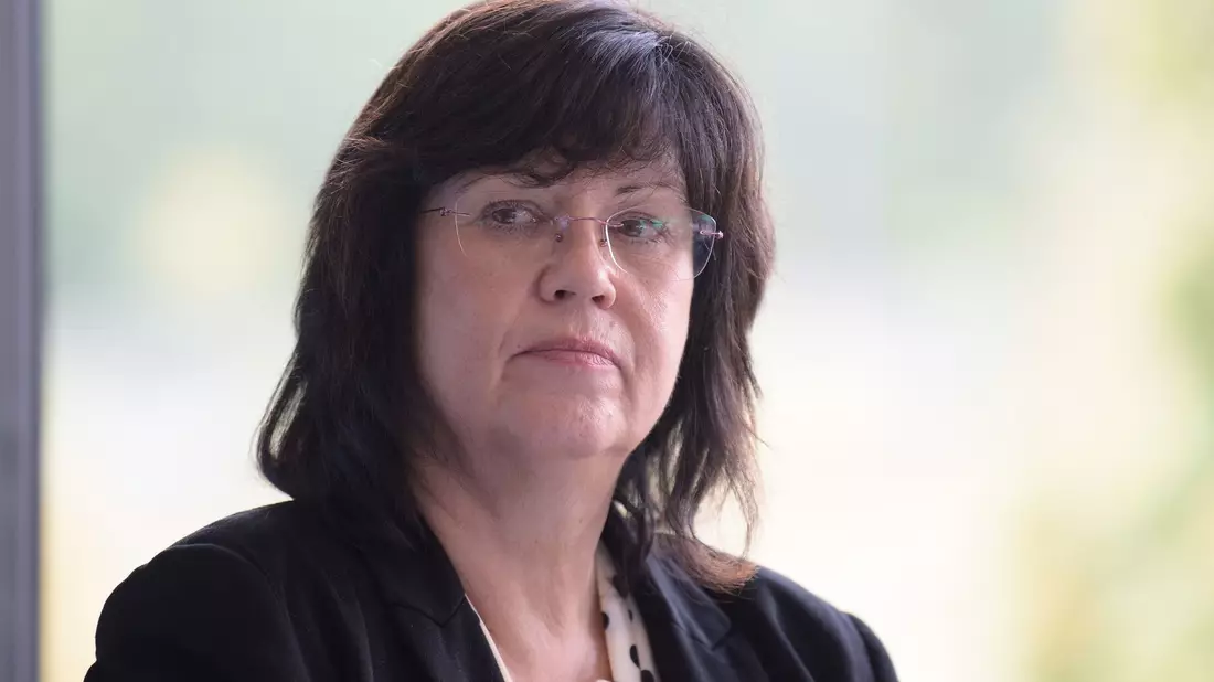 Sprembergs Bürgermeisterin Christine Herntier hat einen Brandbrief zum Erstarken des Rechtsextremismus veröffentlicht. (Archivbild) - Bild: Soeren Stache/dpa-Zentralbild/dpa