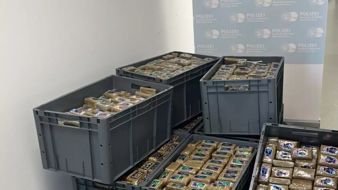 POL-REK: 250723-4: Mehr als 500 Kilo Haschisch sichergestellt - Bild: presseportal.de