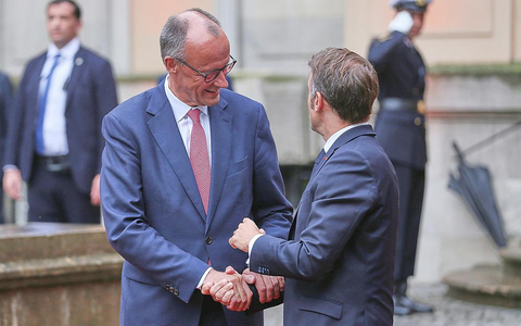 Friedrich Merz und Emmanuel Macron am 23.07.2025 - Foto: über dts Nachrichtenagentur