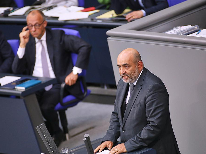 Friedrich Merz und Omid Nouripour (Archiv) - Foto: über dts Nachrichtenagentur