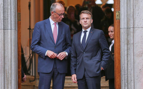 Friedrich Merz und Emmanuel Macron am 23.07.2025 - Foto: über dts Nachrichtenagentur