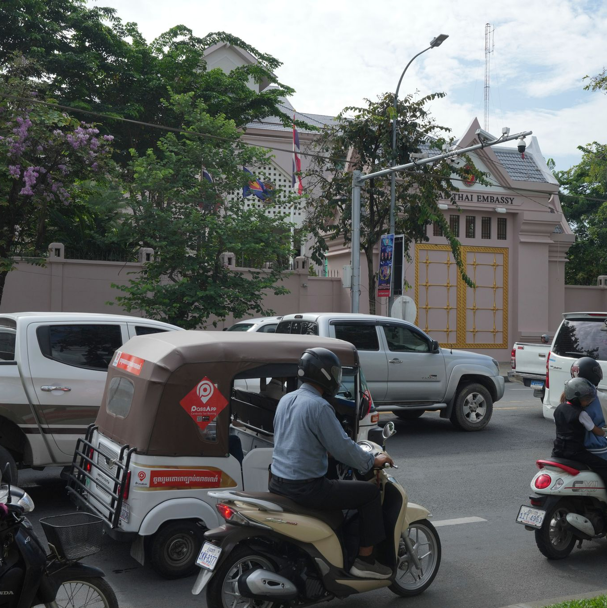 Beide Länder haben ihr diplomatischen Beziehungen herabgestuft. - Foto: Heng Sinith/AP/dpa