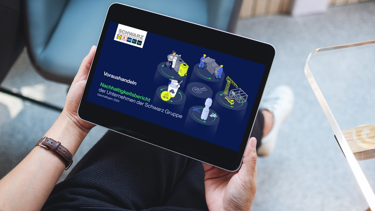 Nachhaltigkeitsbericht: Unternehmen der Schwarz Gruppe treiben Ressourcensouveränität voran - Foto: presseportal.de