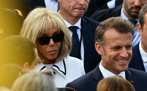 Emmanuel und Brigitte Macron klagen in den USA gegen die rechte Influencerin Candace Owens. (Archivbild) - Foto: Julien Mattia/Le Pictorium via ZUMA Press/dpa