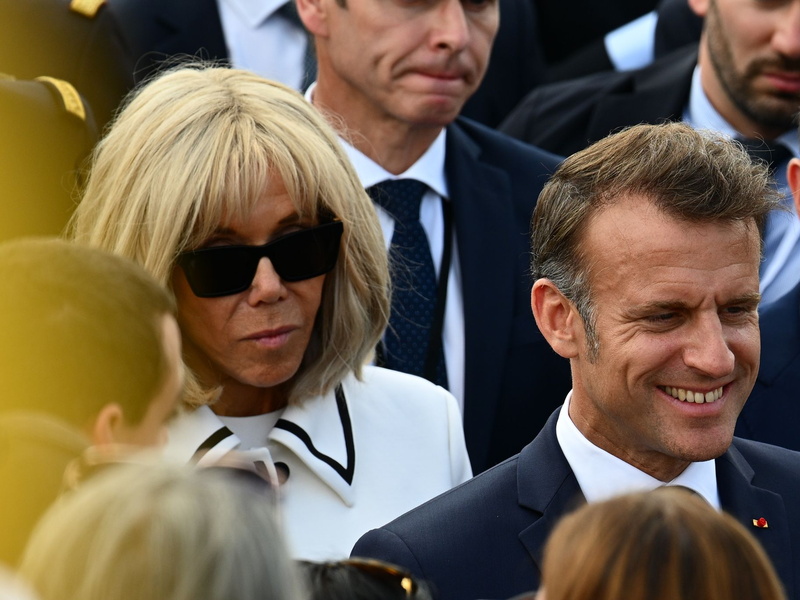 Emmanuel und Brigitte Macron klagen in den USA gegen die rechte Influencerin Candace Owens. (Archivbild) - Foto: Julien Mattia/Le Pictorium via ZUMA Press/dpa