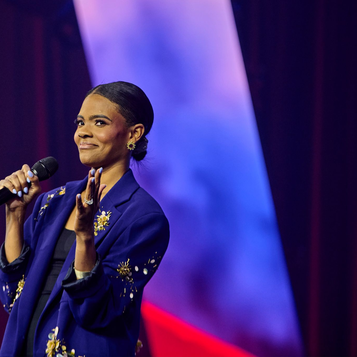 Die rechte Influencerin Candace Owens. (Archivbild) - Foto: Dominic Gwinn/ZUMA Press Wire/dpa
