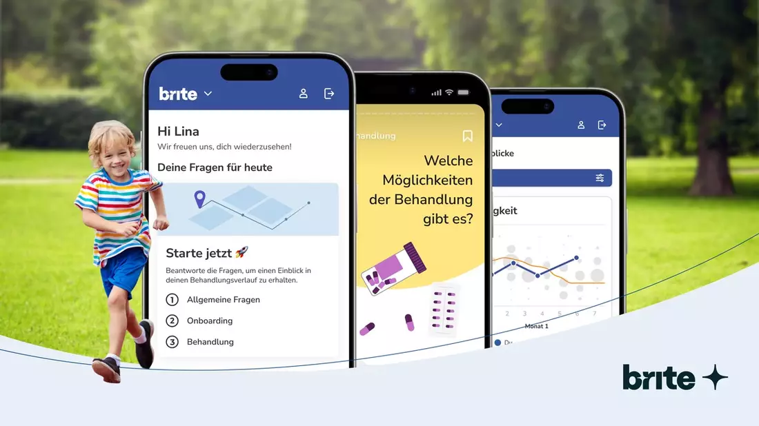 brite(TM)-Plattform von XO Life: Digitale Therapiebegleitung für Menschen mit Mukoviszidose - Bild: presseportal.de