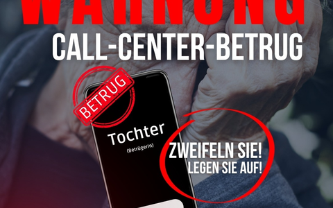 POL-PPTR: Call-Center-Betrug: Telefonbetrüger schlugen erneut zu - es kam zur Übergabe von Bargeld und Wertgegenständen - Foto: presseportal.de