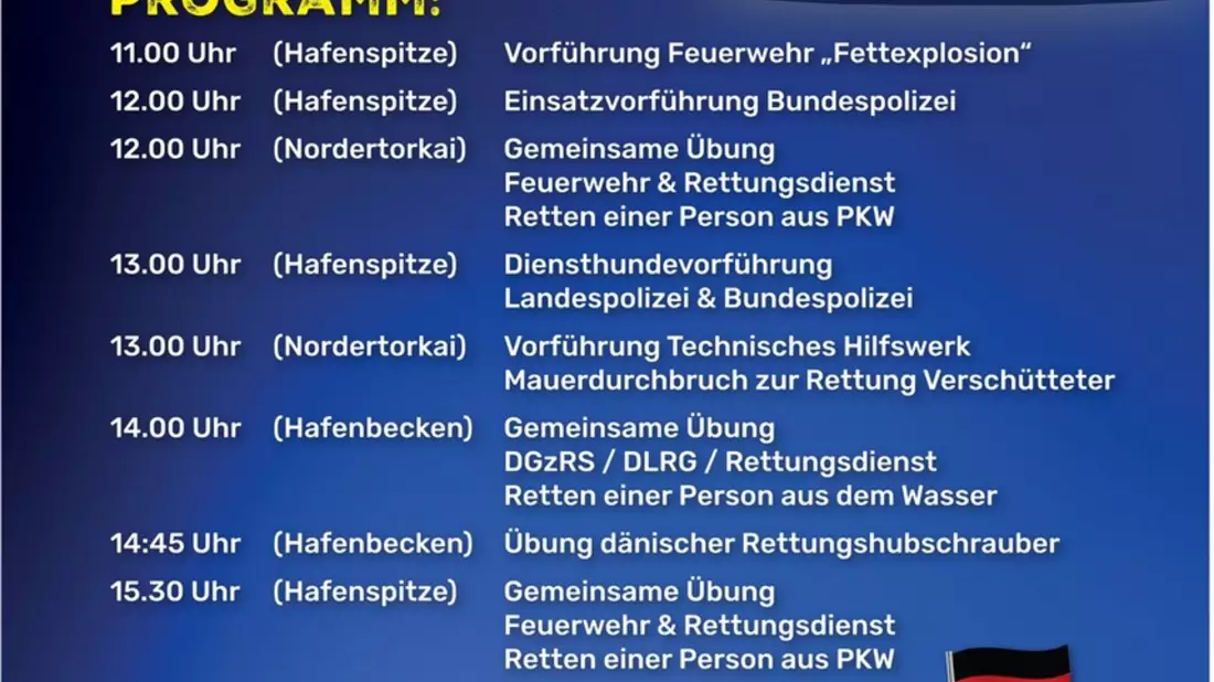 BPOL-FL: FL - Noch zwei Tage bis zum 5. Flensburger Blaulichttag - Bild: presseportal.de