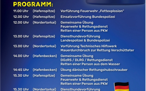 BPOL-FL: FL - Noch zwei Tage bis zum 5. Flensburger Blaulichttag - Foto: presseportal.de
