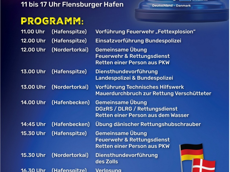 BPOL-FL: FL - Noch zwei Tage bis zum 5. Flensburger Blaulichttag - Foto: presseportal.de