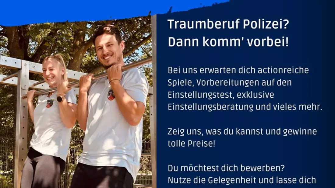 POL-PDNW: Fit für die Verbrecherjagd? - Polizei lädt zum Sporttag ein - Bild: presseportal.de