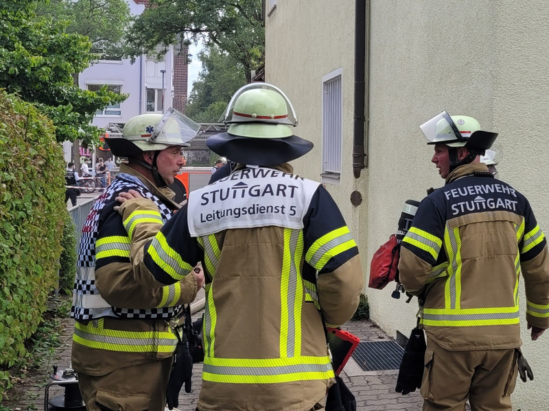 FW Stuttgart: Brand in Wohn- und Geschäftsgebäude - Foto: presseportal.de
