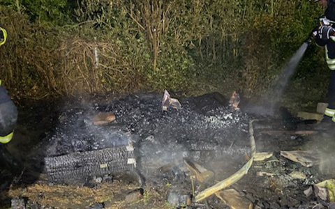 POL-PDLD: Gommersheim - Sachbeschädigung durch Feuer - Foto: presseportal.de