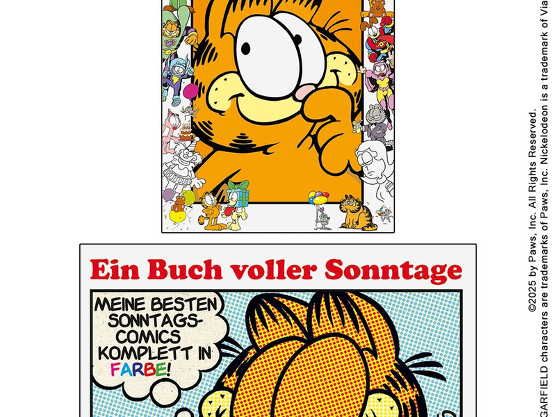 Montagshass und Lasagne-Liebe: Jim Davis wird 80 - die Egmont Verlagsgesellschaften gratulieren mit Comic-Festmahl! - Foto: presseportal.de