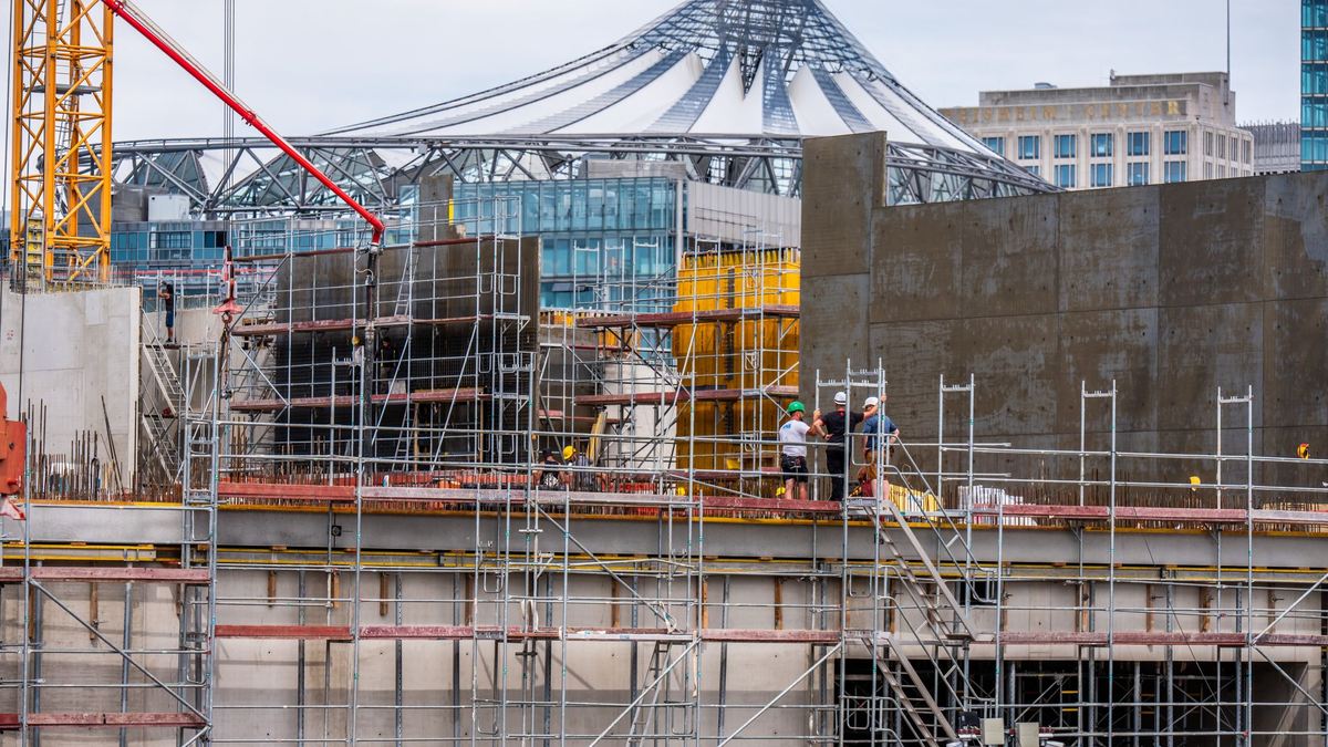 Das neue Museum entsteht in der Nähe des Potsdamer Platzes. - Foto: Michael Kappeler/dpa