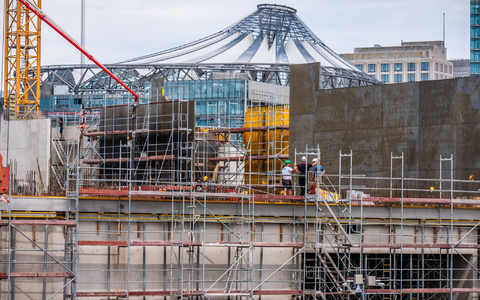 Das neue Museum entsteht in der Nähe des Potsdamer Platzes. - Foto: Michael Kappeler/dpa