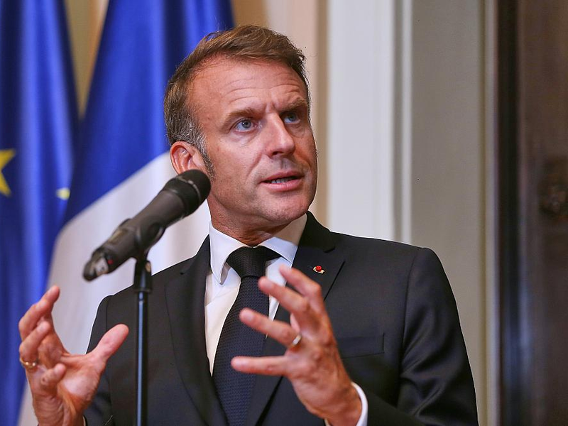 Emmanuel Macron am 23.07.2025 - Foto: über dts Nachrichtenagentur