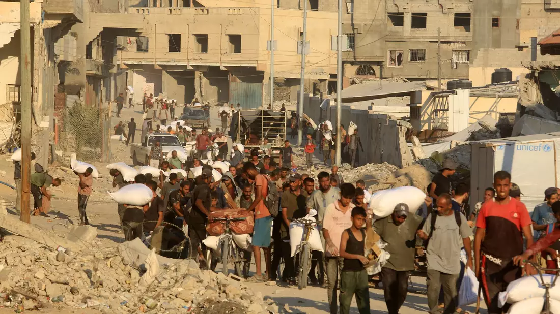 Wie es mit den Bemühungen um eine Waffenruhe in Gaza weitergeht, ist ungewiss.  - Bild: Abed Rahim Khatib/dpa