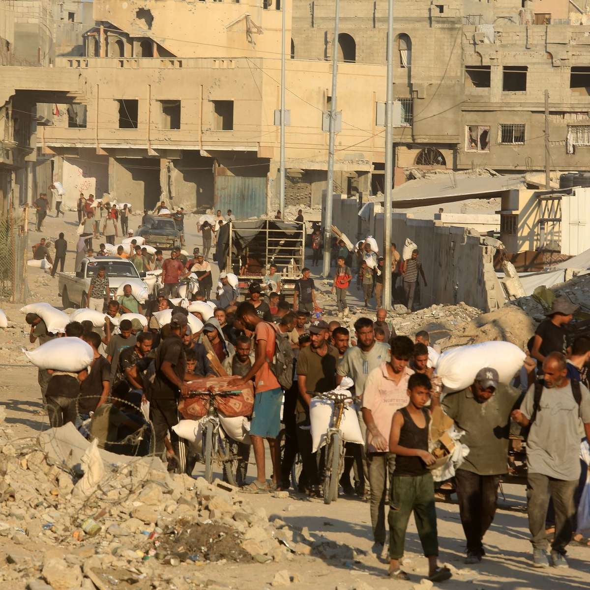 Wie es mit den Bemühungen um eine Waffenruhe in Gaza weitergeht, ist ungewiss.  - Foto: Abed Rahim Khatib/dpa